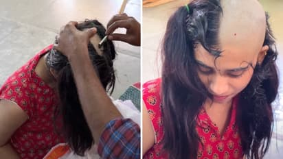 Woman who went viral for shaving head over 'marriage pressure' clarifies reason behind her move
