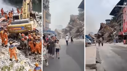 China landslide buries homes in Chongqing, rescue teams search for trapped people