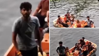 Uttarakhand viral video Tourist allegedly urinates in Nainital lake locals confront him civic sense debate on internet