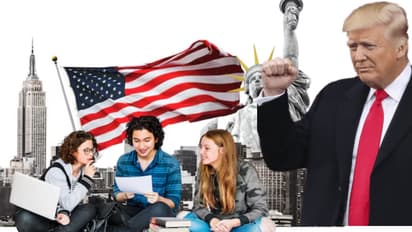 Donald Trump Considers 100000 Doller Fee for Foreign Students to Work in US After Studies rav