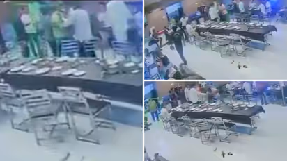 Maharashtra fight viral video Chandrapur birthday celebration party turns violent after minor dispute police probe