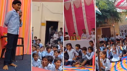 Schoolboy Demands More Laddoos In Viral Independence Day Speech Video Draws Funny Responses