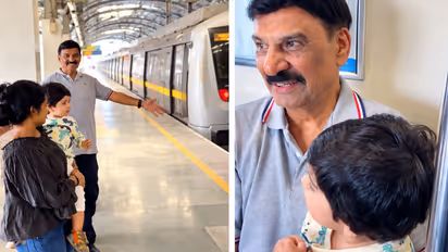 shammi narang grandson metro announcement viral video