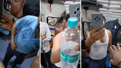 IRCTC Vendor Clash Passenger Questions Rs 20 Charge For Rs 14 Water Bottle Video Goes Viral Sparks Debate