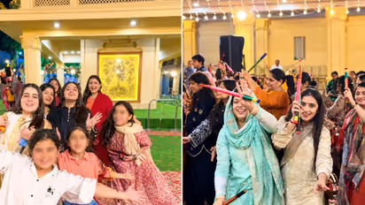 Viral Video Of Devotees Celebrating Navratri In Pakistan