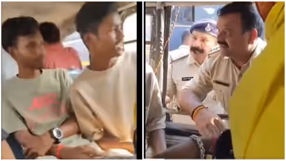 Bhopal cop suspended after video shows him allegedly abusing tribal students over ‘Johar’ slogan