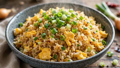 egg fried rice recipe at home