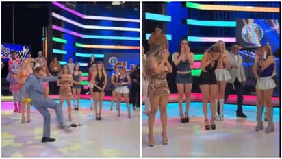Mexican TV Host Kicks Drone In Anger, Accidentally Hits Model In Face On Live TV