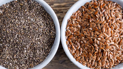 chia seed or flax seed