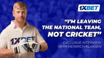 Heinrich Klaasen, an ambassador for the betting company 1xBet, shared a message with his fans regarding the decision.