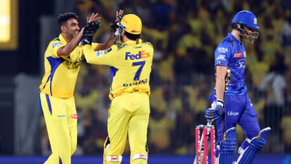 Ravichandran Ashwin and MS Dhoni