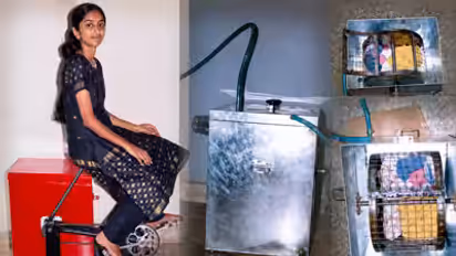 14-Year-Old Kerala Girl Turns a Bicycle Into a ₹2,000 Washing Machine