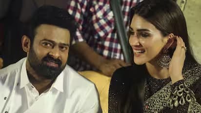 Prabhas and Kriti Sanon