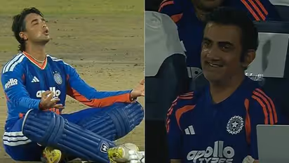 Abhishek Sharma's Om Namah Shivaya Celebration After Record Century