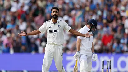 Akash Deep. (Photo- @BCCI X)