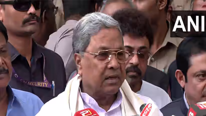 Karnataka CM Siddaramaiah (Photo/ANI)