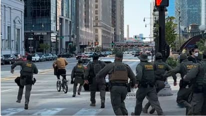 Immigration Agents Chase Food Delivery Boy in Chicago