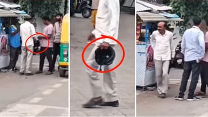 People Rent Helmets to Get Fuel