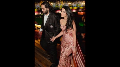 Anant Ambani-Radhika Merchant Pre Wedding Bash First Photos
