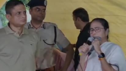 Mamta Banerjee visit doctor's protest site with Rajeev Kumar