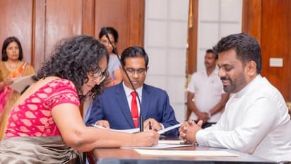 Harini Amarasuriya sworn in as Prime Minister of Sri Lanka bsm