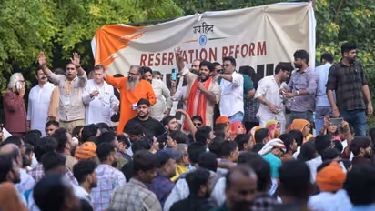 Anti-Caste Reservation Protest