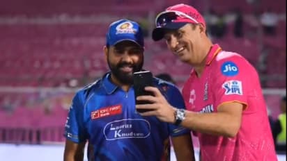 Rohit Sharma and Shane Bond