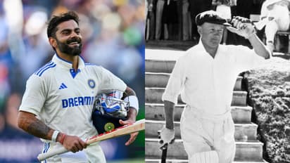 Virat Kohli and Don Bradman