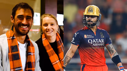 Mitchell Starc, Alyssa Healy, and Virat Kohli
