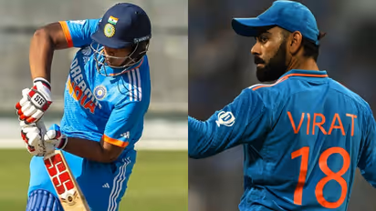 Vaibhav Suryavanshi and Virat Kohli