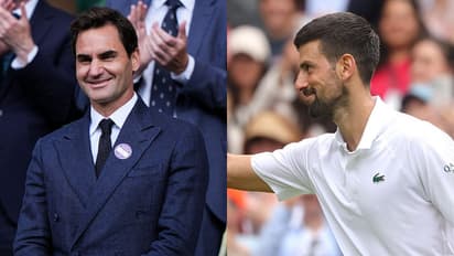 Roger Federer and Novak Djokovic