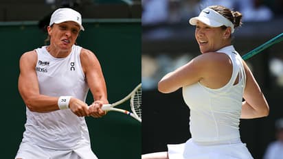 Iga Swiatek and Amanda Anisimova