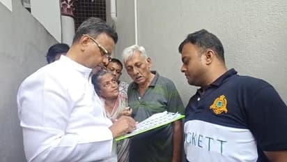 fake voters issue Firhad Hakim goes door to door to check voter list bsm