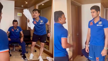 shubman gill Ishan Kishan recreating Roadies vide