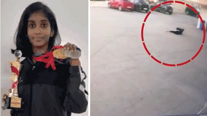 jodhpurnews 14 year old girl fell down from 18th floor of multi story building death on the spot