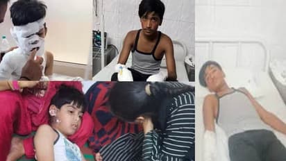 kota news  four children electrocuted  current from high tension line in madrasa 