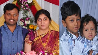 shocking crime stories hyderabad four members of family couple with two children  commit suicide in kushaiguda 