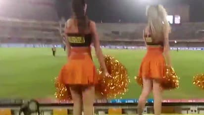 IPL 2023 KKR vs RR match today police interrogated cheer leaders at jaipur airport