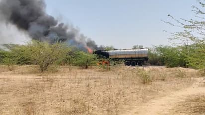 badme news two trucks face to face accident both drivers died