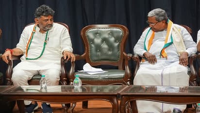 DK Shiv kumar and Siddaramaiah