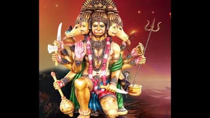 worlds tallest panchmukhi hanuman statue