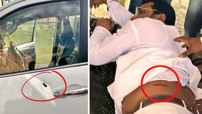 saharanpur news attack on bhim army chief chandrashekhar azad in deoband