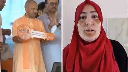 cm yogi adityanath hand over 76 flats keys