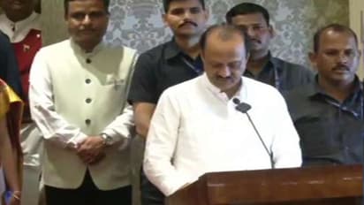 ajit pawar takes oath as deputy cm
