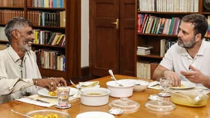 Rahul Gandhi With rameshwar