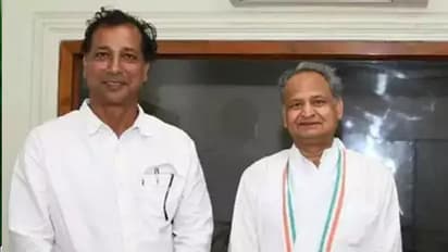 Rajendra Gudha arrived to welcome CM Ashok Gehlot