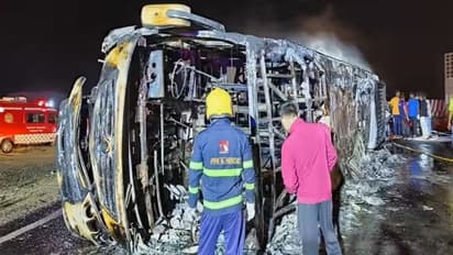 Major bus road accident in Bharatpur 