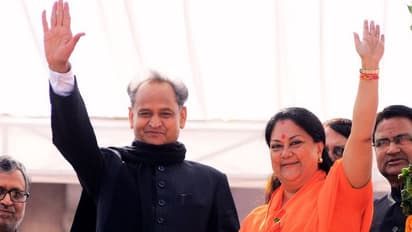 Vasundhara Raje and Ashok Gehlot