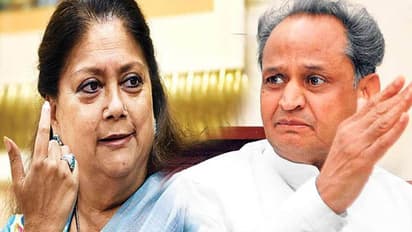Vasundhara Raje and Ashok Gehlot