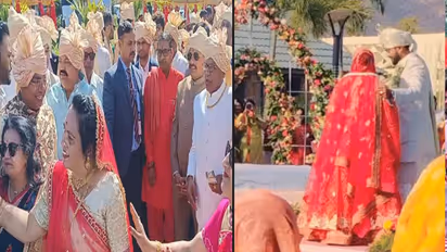 MP CM Mohan Yadav Son Vaibhav Yadav Wedding in Pushkar Take Seven Rounds Today Rajasthan